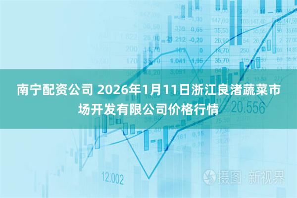 南宁配资公司 2026年1月11日浙江良渚蔬菜市场开发有限公司价格行情